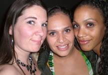PHoto of girls night out. Having fun in Chico California