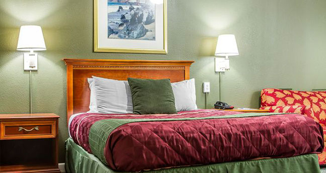 King rooms are fitted with a spacious king bed.